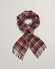 Gant Multi Check Wool Scarf Scarf Plumped Red
