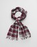 Gant Multi Check Wool Scarf Scarf Wine Red