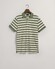 Gant Multistripe Short Sleeve Pique Poloshirt Kalamata Green