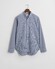 Gant Poplin Micro Gingham Check Overhemd College Blue