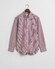 Gant Poplin Stripe Button Down Overhemd Wijnrood