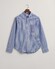 Gant Poplin Stripe Button Down Shirt College Blue