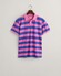 Gant Premium Cotton Heavy Washed Stripe Polo Clear Pink