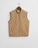 Gant Quilted Windcheater Bodywarmer Body-Warmer Donker Khaki
