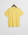Gant Regular Uni Fine Shield Embroidery T-Shirt Banana Yellow
