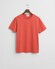 Gant Regular Uni Fine Shield Embroidery T-Shirt Brick Red
