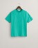 Gant Regular Uni Fine Shield Embroidery T-Shirt Lagoon Blue