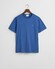 Gant Regular Uni Fine Shield Embroidery T-Shirt Vintage Blue