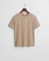Gant Regular Uni Fine Shield Embroidery T-Shirt Zand