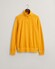 Gant Relaxed Sunfaded Half Zip Garment Washed Pullover Medal Yellow