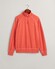 Gant Relaxed Sunfaded Half Zip Garment Washed Trui Burnt Orange