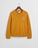 Gant Relaxed Uni Color Sporty G Terry Badge Crew Neck Pullover Maple Yellow