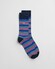 Gant Shield Multistripe Socks Evening Blue