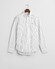 Gant Slim Oxford Stretch Stripe Shirt White