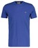 Gant Slim Piqué Crew Neck Uni Graphic Logo Shield Embroidery T-Shirt Rich Blue