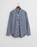 Gant Small Checked Poplin Button Down Overhemd College Blue