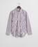 Gant Striped Poplin Button Down Overhemd Wijnrood