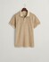 Gant Sunfaded Piqué Short Sleeve Rugger Polo Dried Khaki