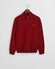 Gant Superfijne Lamswol Half-Zip Trui Plumped Red