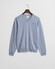 Gant Superfijne Lamswol V-Hals Trui Light Blue Melange