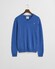 Gant Superfijne Lamswol V-Hals Trui Perfect Blue