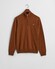 Gant Superfine Lambswool Half-Zip Pullover Cocoa