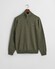 Gant Superfine Lambswool Half-Zip Pullover Juniper Green