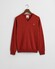 Gant Superfine Lambswool V-Neck Pullover Iron Red