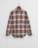 Gant Tartan Check Poplin Overhemd Ruby Red