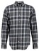 Gant Tartan Melange Check Flannel Shirt Dark Grey Melange