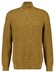 Gant Textured Cotton Half Zip Trui Wooden Beige