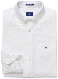 Gant The Oxford Shirt Overhemd Wit