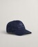 Gant Tonal Shield Cap Cap Avond Blauw