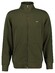 Gant Two-Way Front Zip Sweat Cardigan Vest Mosgroen