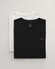 Gant Uni Color 2Pack Crew Neck T-Shirt Zwart-Wit