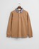 Gant Uni Color Chambray Heavy Rugger Twill Collar Trui Warm Khaki