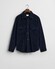 Gant Uni Color Corduroy DTM Corozo Buttons Overshirt Evening Blue