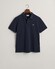Gant Uni Color Cotton Archive Shield Embroidery Polo Avond Blauw