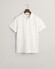 Gant Uni Color Cotton Archive Shield Embroidery Polo Wit