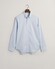 Gant Uni Color Pinpoint Oxford Button Down Overhemd Licht Blauw