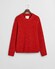 Gant Wool Bouclé Crew Neck Pullover Iron Red