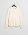 Gant Wool Bouclé Crew Neck Trui Cream