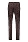 Gardeur Bill-3 Check Pattern Soft Touch Broek Donker Bruin