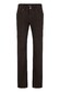 Gardeur Bill-3 Cotton Blend Subtle Check Pants Dark Brown Melange