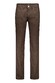 Gardeur Bono Flat-Front Wool Look Soft Feel Easy Care Business Hero Broek Bruin