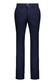 Gardeur Bono Flat-Front Wool Look Soft Feel Easy Care Business Hero Broek Dark Navy