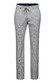 Gardeur Sidney-2 Soft Touch Subtle Check Drawstring Pants Light Grey