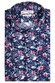 Giordano Allover Sea Life Pattern Overhemd Navy-Bruin