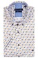 Giordano Cotton Slub Multi Pattern League Button Down Overhemd Geel-Multi