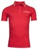 Giordano Dave Piqué Solid Subtle Texture Polo Cerise Red
